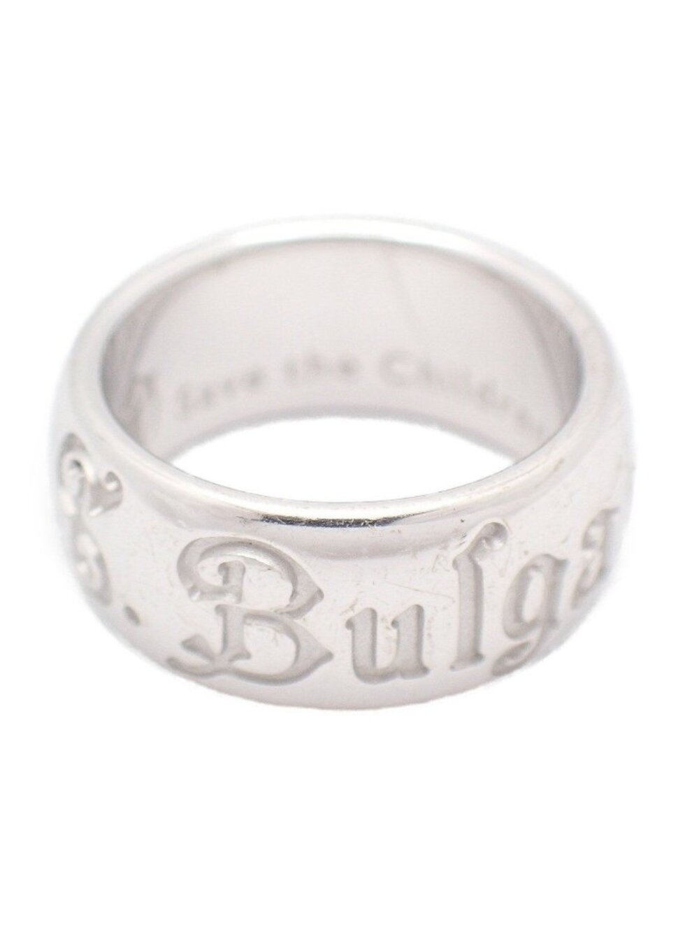 Bvlgari Save the Children Ring 925 Sterling Silver 49